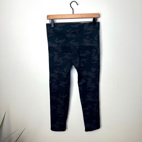 Spanx Look at Me Now Seamless XL Leggings FL3515 Black‎ Camo Ankle High-Rise - Picture 9 of 10